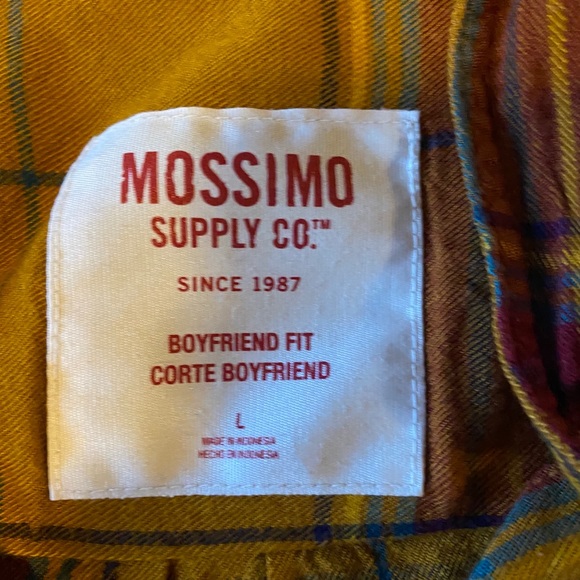 Long sleeve plaid shirt - Picture 3 of 3